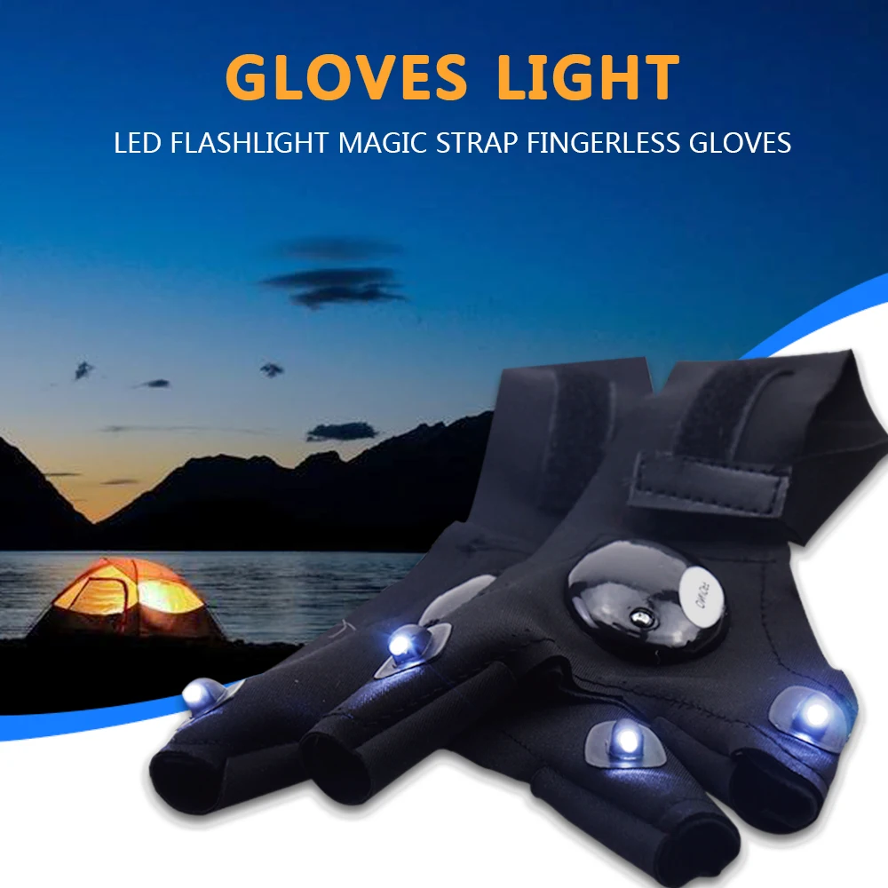 Repairing Finger Light LED Glove Flashlight Torch for Camping Hiking Fishing Mini Portable Lighting Multi-use Lamp
Repairing Finger Light LED Glove Flashlight Torch for Camping Hiking Fishing Mini Portable Lighting Multi-use Lamp