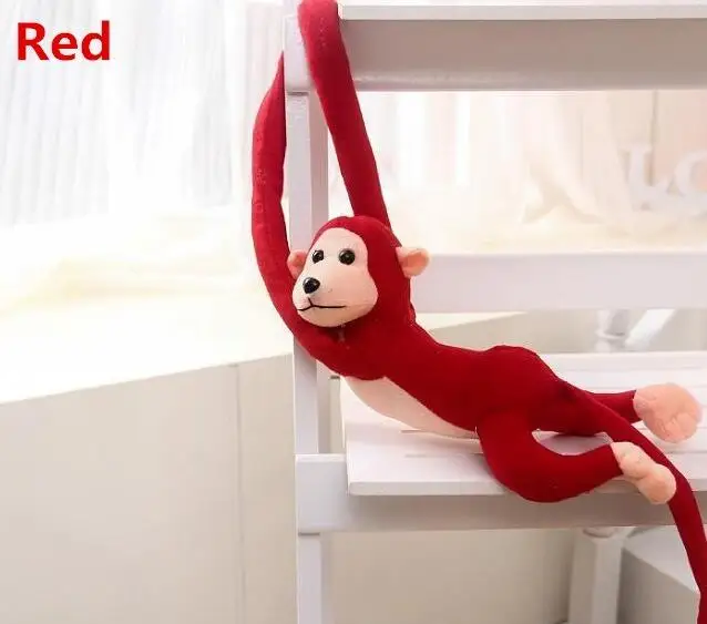 New Arrival Free Shipping 65CM 1Pcs Long Arm Tail Monkey Plush Toys Birthday Christmas Gifts For Kid and Friends ST095 | Игрушки и хобби