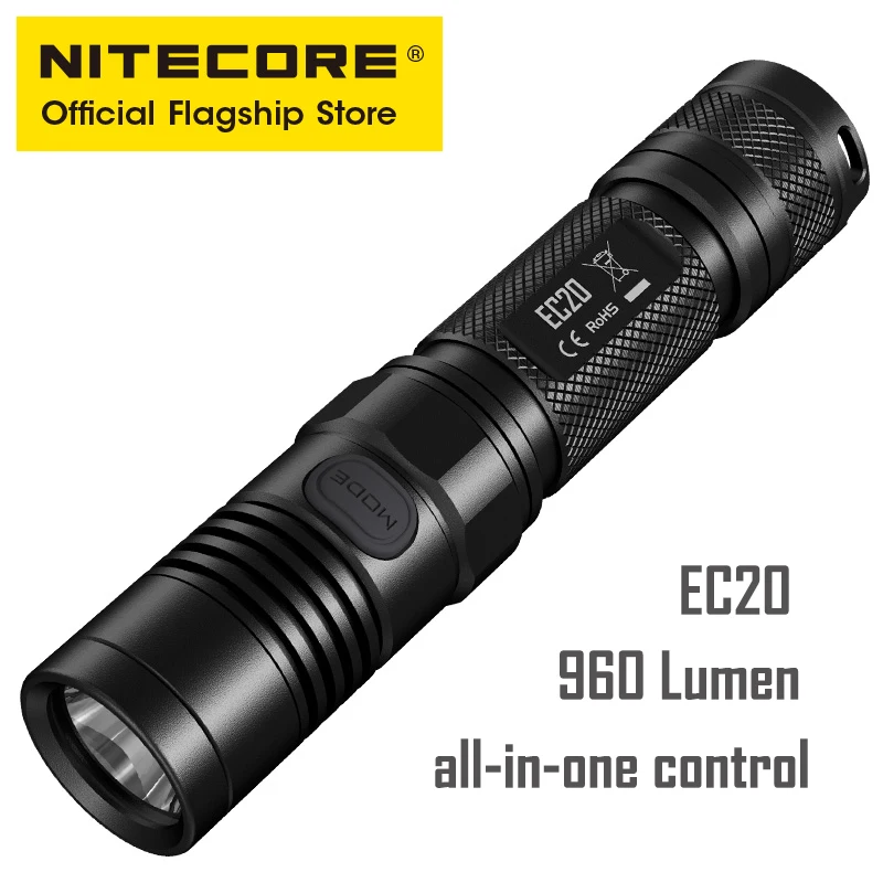 NITECORE EC20 сисветильник большой дальности наружный водонепроницаемый портативный