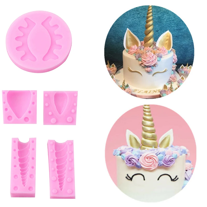 3D Unicorn/Ear/Eye Shape Silicone Mold fondant mold cake decorating tools chocolate gumpaste mold kithcen baking tools YL899958
3D Unicorn/Ear/Eye Shape Silicone Mold fondant mold cake decorating tools chocolate gumpaste mold kithcen baking tools YL899958