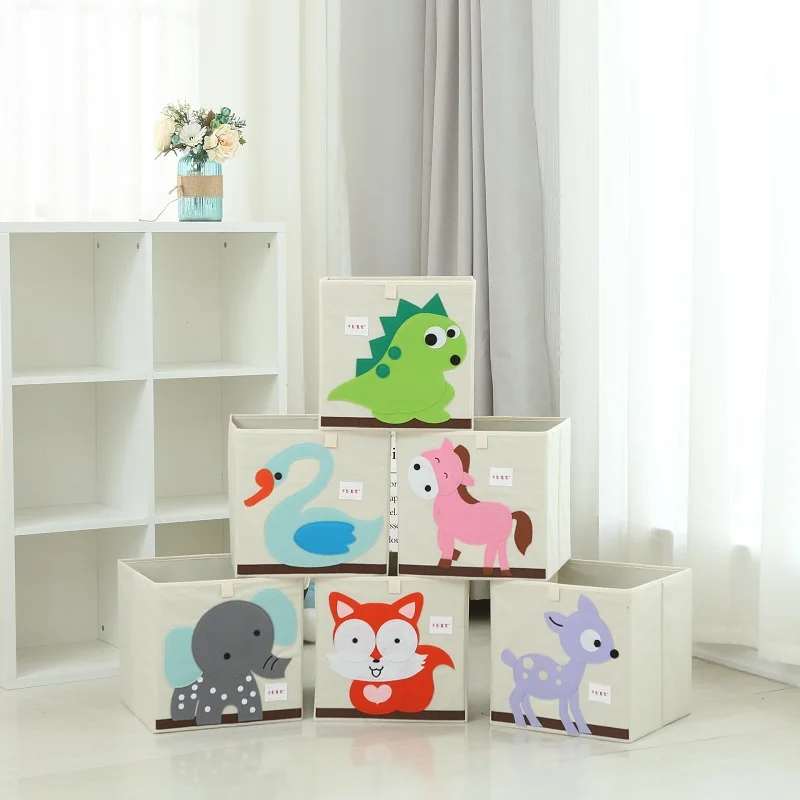 New 3D Cartoon Animal Embroidery Folding Storage Box Washed Oxford Cloth Wardrobe storage bag kid toys organizer 33*33*33CM bins
New 3D Cartoon Animal Embroidery Folding Storage Box Washed Oxford Cloth Wardrobe storage bag kid toys organizer 33*33*33CM bins