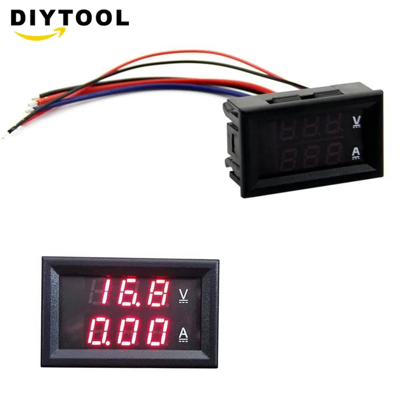 Mini Digital Voltmeter Ammeter DC 0-100V 10A Red LED Dual Display Panel Amp Volt Voltage Current Meter Tester
Mini Digital Voltmeter Ammeter DC 0-100V 10A Red LED Dual Display Panel Amp Volt Voltage Current Meter Tester