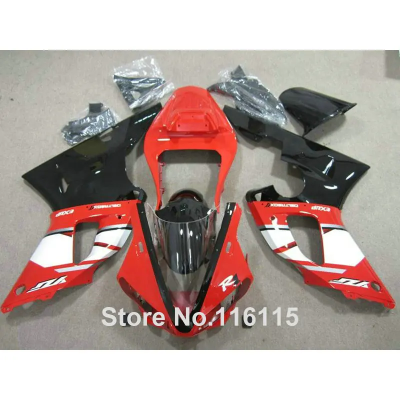 Набор обтекателей для YAMAHA YZF R1 2000, 2001, красный, белый, черный, высококачественный комплект обтекателей R1 00 01, литье под давлением, 3161
Набор обтекателей для YAMAHA YZF R1 2000, 2001, красный, белый, черный, высококачественный комплект обтекателей R1 00 01, литье под давлением, 3161