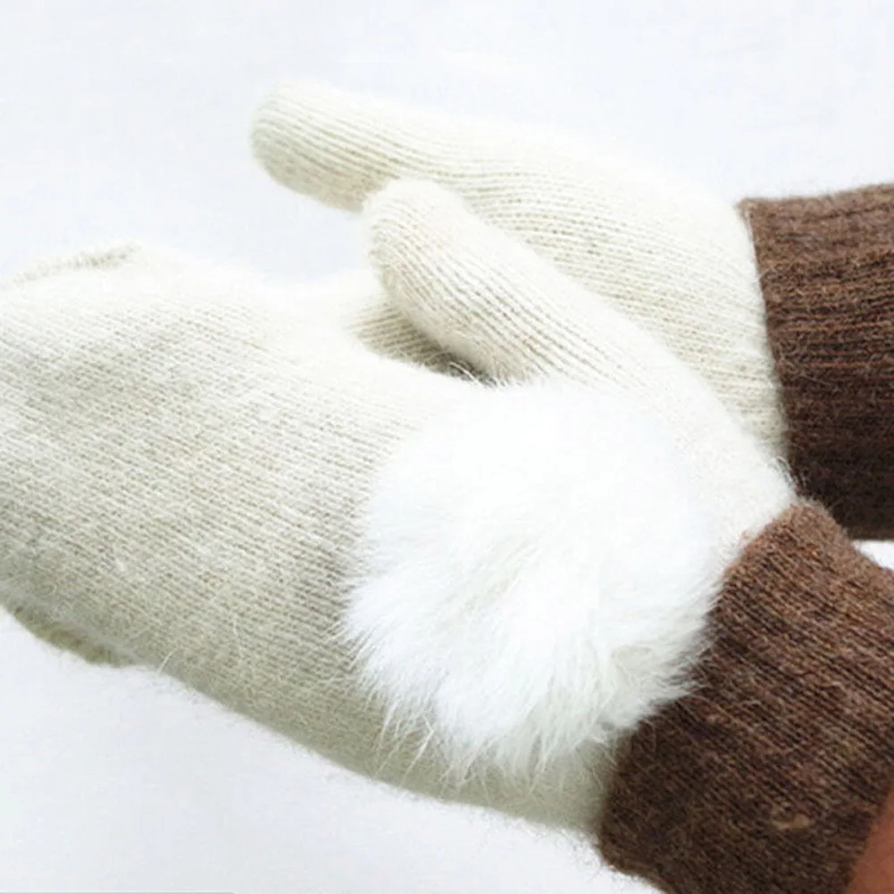 Winter Gloves For Women Fur Ball Two Layers Touch Screen Mitten Fashion Warm Half Finger Gloves Female Mittens
Winter Gloves For Women Fur Ball Two Layers Touch Screen Mitten Fashion Warm Half Finger Gloves Female Mittens