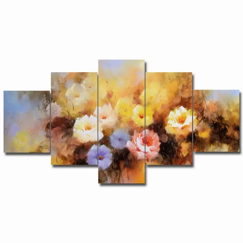 5 Pieces Modular watercolor Retro flower Canvas Print Posters Pictures Oil painting Wall art canvas Paintings Support Fram
5 Pieces Modular watercolor Retro flower Canvas Print Posters Pictures Oil painting Wall art canvas Paintings Support Fram