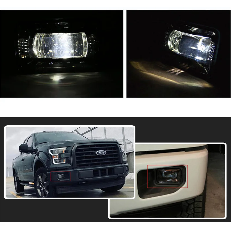Ladiami 2pcs New Projector Led Fog Light 4.5inch Car Fog lamp Plug And Play for F150 Truck Pickup 2015 2016 2017
Ladiami 2pcs New Projector Led Fog Light 4.5inch Car Fog lamp Plug And Play for F150 Truck Pickup 2015 2016 2017