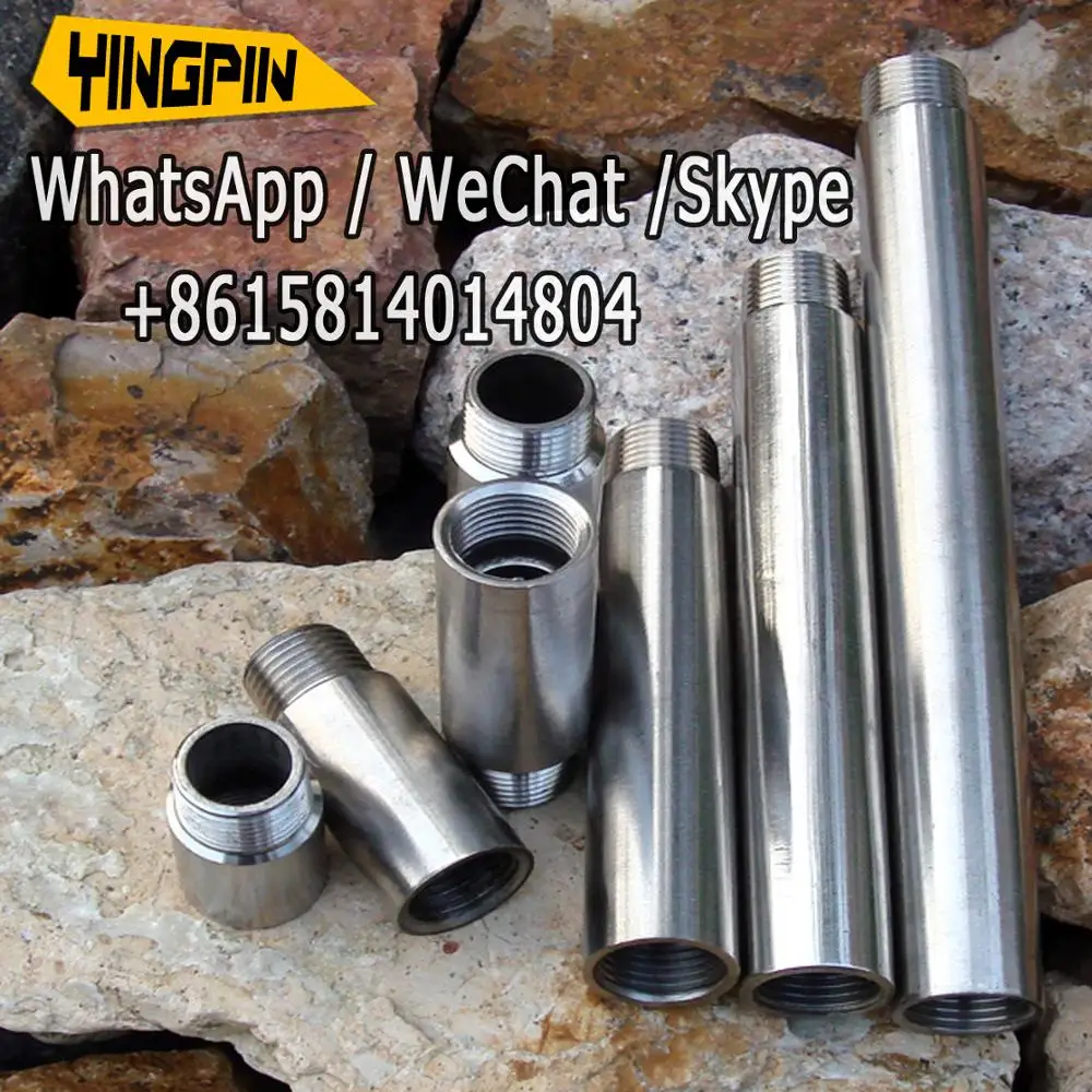 Thickened 4 points stainless steel pipe extension pipe 4 points inside and outside the wire gas pipe water pipe extension joint
Thickened 4 points stainless steel pipe extension pipe 4 points inside and outside the wire gas pipe water pipe extension joint