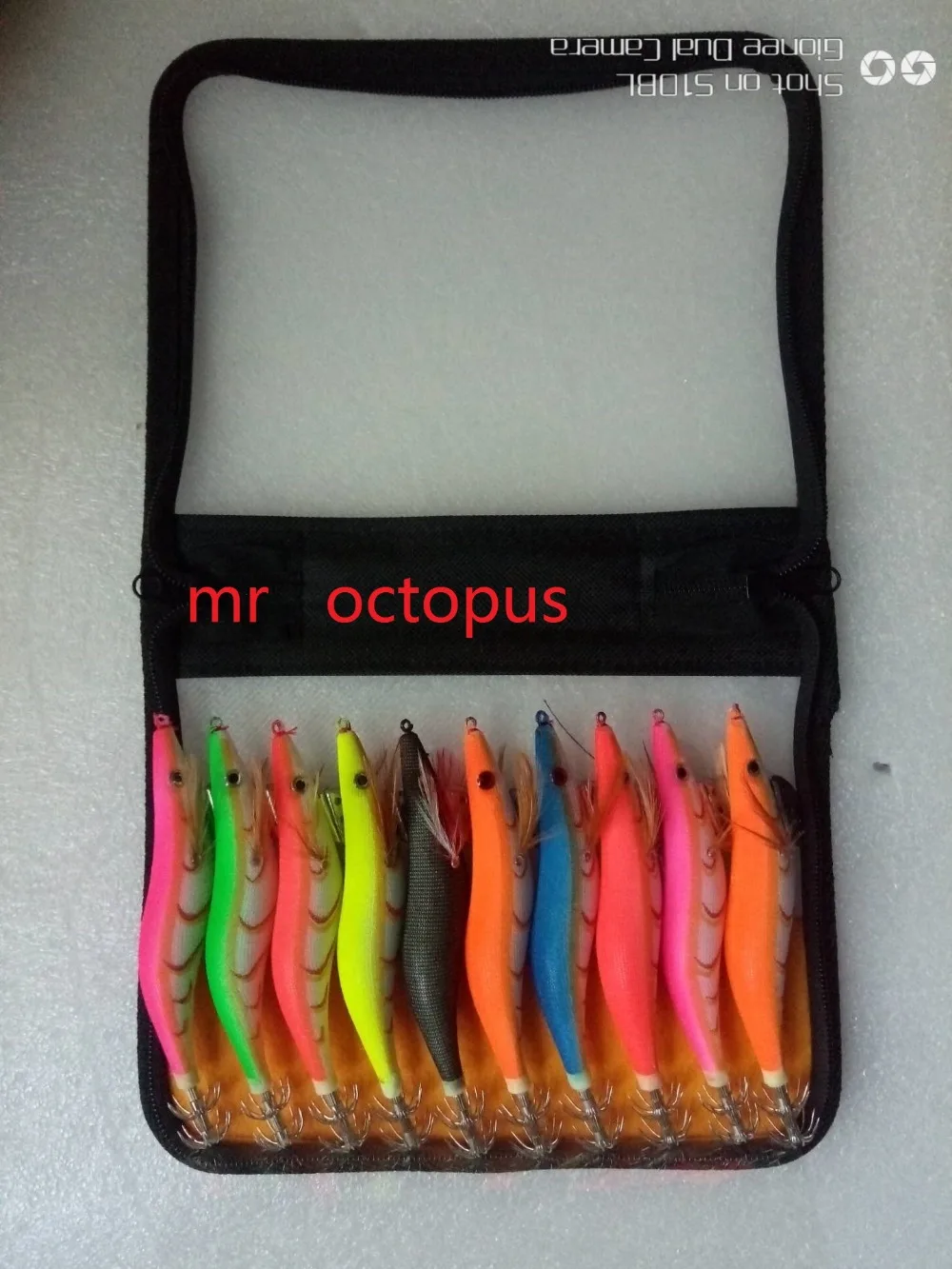 MR octopus2 набора 20 шт. джиг для кальмара крючок рыболовная приманка светящаяся в