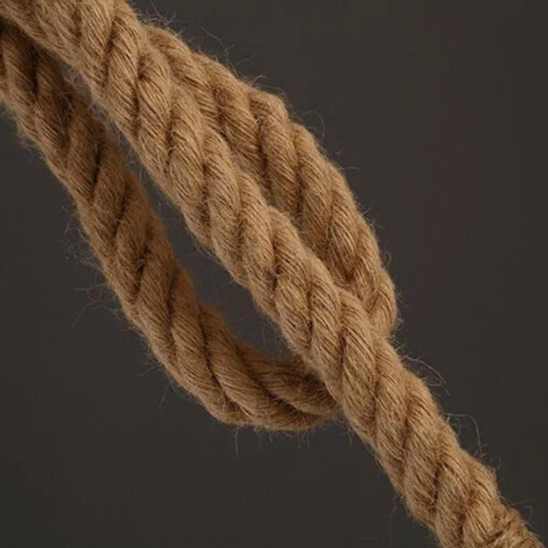 Vintage Hemp Rope Pendant Light Bar Cafe Loft Pendant LED Lamp Creative Personality Restaurant Decor Light AC90-260V E27
Vintage Hemp Rope Pendant Light Bar Cafe Loft Pendant LED Lamp Creative Personality Restaurant Decor Light AC90-260V E27