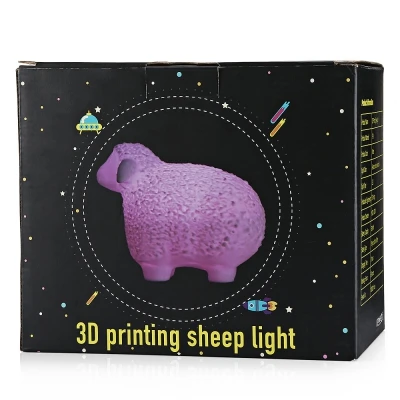 Novelty 3D Print Night Light Sheep Lamp Bookcase LED Light for Kids Lights Lamps Home Desk Decor Cute Light
Novelty 3D Print Night Light Sheep Lamp Bookcase LED Light for Kids Lights Lamps Home Desk Decor Cute Light