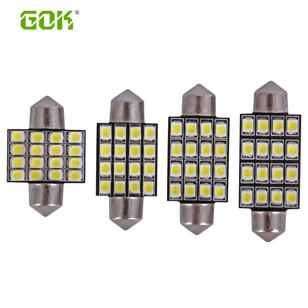 Festoon Led 16SMD 31mm 36mm 39mm 41mm 3528 1210 smd C5W LED White Car Dome light Festoon 16led Interior Light reading light
Festoon Led 16SMD 31mm 36mm 39mm 41mm 3528 1210 smd C5W LED White Car Dome light Festoon 16led Interior Light reading light