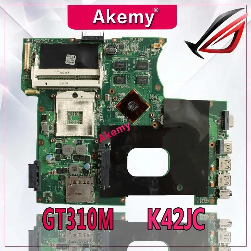 Akemy K42JC материнская плата для ноутбука For Asus K42JC K42J A42J K42J X42j A40J K42 тестовая оригинальная материнская плата GT310M
Akemy K42JC материнская плата для ноутбука For Asus K42JC K42J A42J K42J X42j A40J K42 тестовая оригинальная материнская плата GT310M