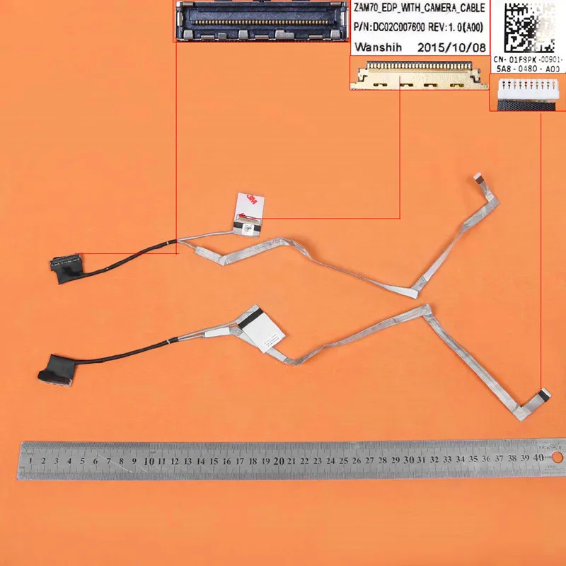 Новинка ЖК-светодиод видео гибкий кабель для Dell 14 E5450 E5440 ZAM70 P/N: DC02C007600 01F8PK Замена Ремонт ноутбука LCD LVDS кабель
Новинка ЖК-светодиод видео гибкий кабель для Dell 14 E5450 E5440 ZAM70 P/N: DC02C007600 01F8PK Замена Ремонт ноутбука LCD LVDS кабель