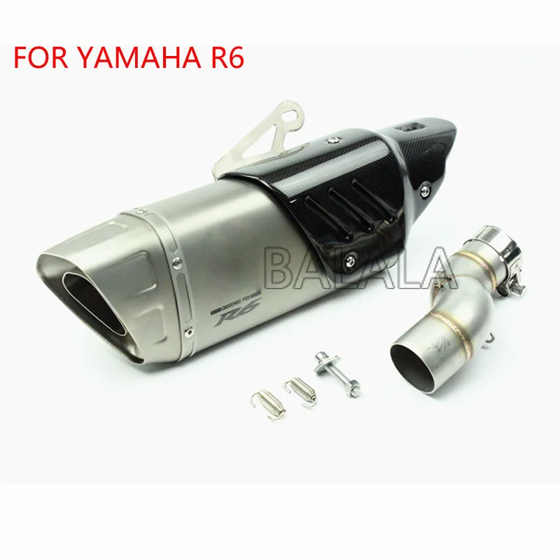 Гонки Универсальный мотоциклов с Akrapovic выхлопная изменение мото Глушитель Трубы