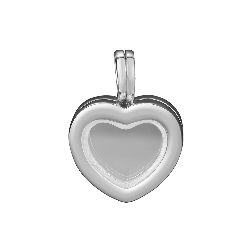Sparkling Floating Heart Locket Charm Fits charms silver 925 original Bracelets For Woman DIY Beads For Jewelry Making
Sparkling Floating Heart Locket Charm Fits charms silver 925 original Bracelets For Woman DIY Beads For Jewelry Making