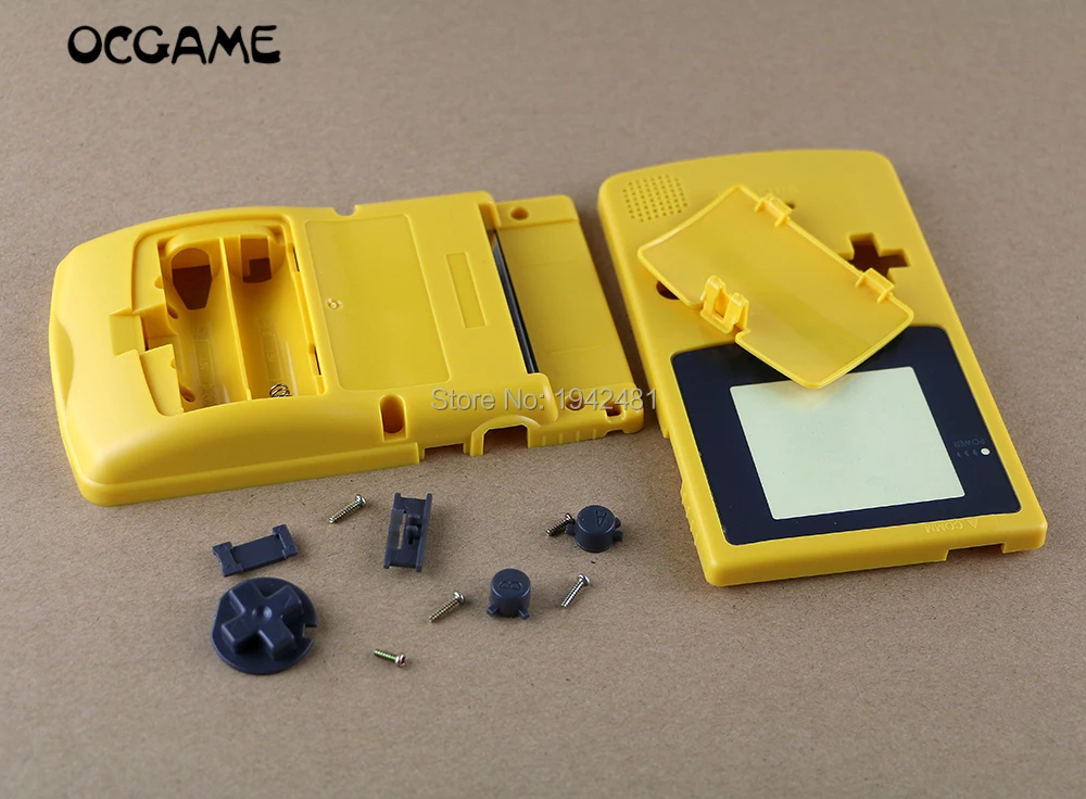 1 комплект высококачественный чехол для GBC for gameboy 4 цвета полный корпус |