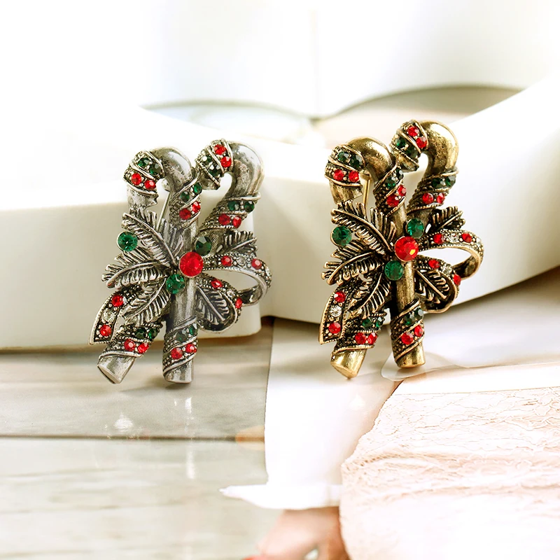 MIARA.L hot style restoring ancient ways clothing new Santa Claus crutch brooch for dropshipping
MIARA.L hot style restoring ancient ways clothing new Santa Claus crutch brooch for dropshipping