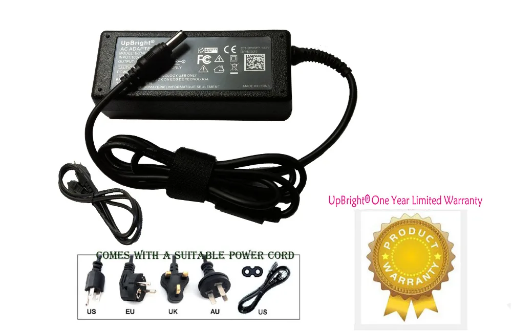 UpBright Новый 19V AC / DC адаптер для LG Electronics 19 'ཐ'' 22 'ན'' 24 'བྷ'' ЖК