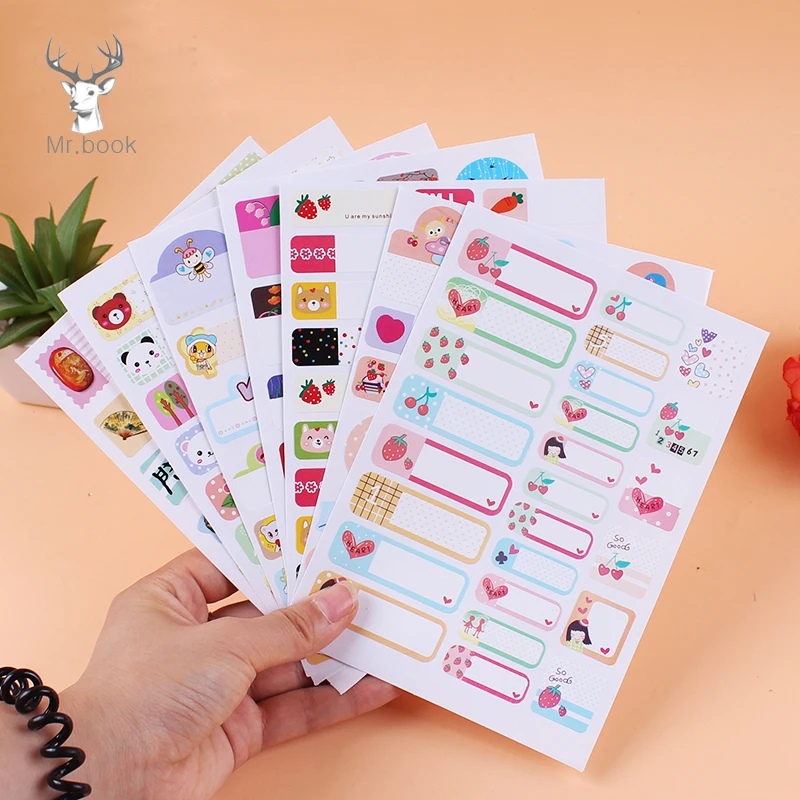 10 Sheets Personalized Boys Girls Name Stickers School Label Decal Multi Purpose Colorful Multi Color Label Stationery Sticker
10 Sheets Personalized Boys Girls Name Stickers School Label Decal Multi Purpose Colorful Multi Color Label Stationery Sticker