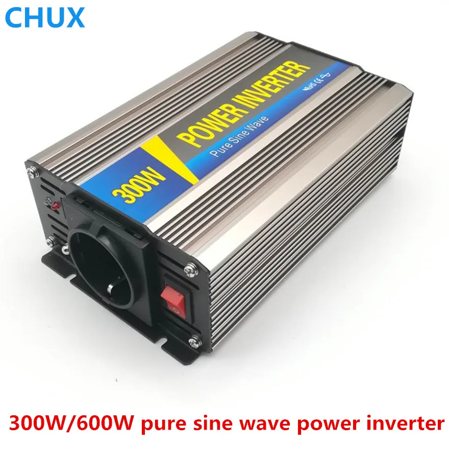 Smart Pure Sine Wave Inverter 300W CLP300A DC 12V 24V 48V to AC 110V 220V Smart Series Solar Power 300W Surge Power 600W
Smart Pure Sine Wave Inverter 300W CLP300A DC 12V 24V 48V to AC 110V 220V Smart Series Solar Power 300W Surge Power 600W