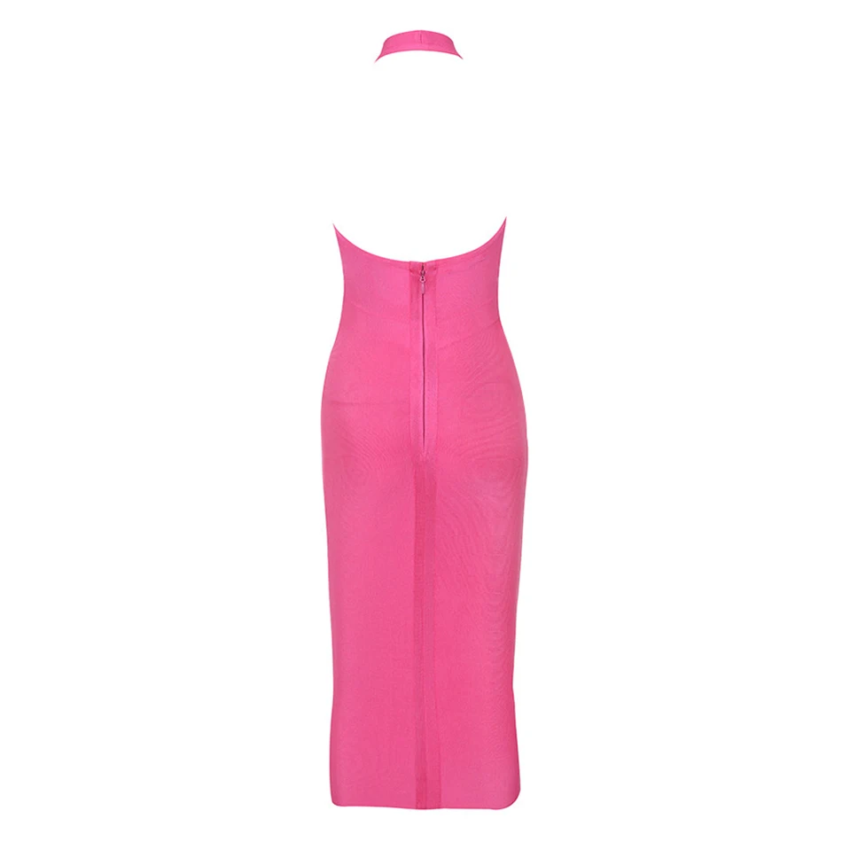Summer Woman Bandage Dress Sleeveless Deep V-Neck Halter Celebrity Evening Party Sexy Night Club Bodycon Dress Women Vestidos
Summer Woman Bandage Dress Sleeveless Deep V-Neck Halter Celebrity Evening Party Sexy Night Club Bodycon Dress Women Vestidos