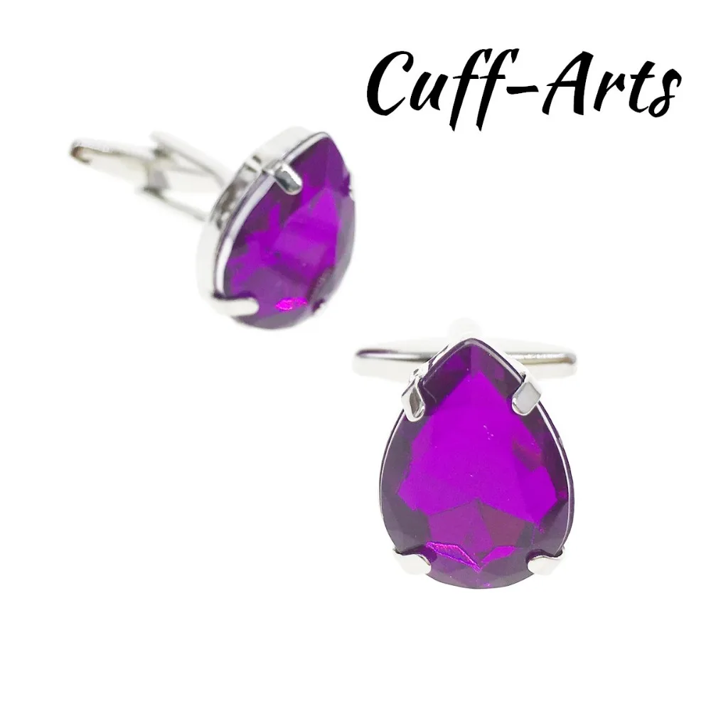 Cuffarts Jewelery Cufflinks New Purple Crystal Wedding Party Cufflink French Brand Quality Cuff Buttons Mens Shirt C20138
Cuffarts Jewelery Cufflinks New Purple Crystal Wedding Party Cufflink French Brand Quality Cuff Buttons Mens Shirt C20138