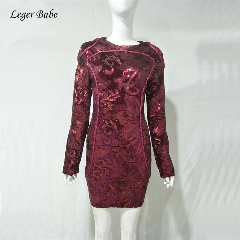 Женское мини-платье Leger Babe, блестящее платье с длинным рукавом и О-образным вырезом, с блестками, для вечеринок и клубов знаменитостей, осенн...
Женское мини-платье Leger Babe, блестящее платье с длинным рукавом и О-образным вырезом, с блестками, для вечеринок и клубов знаменитостей, осенн...
