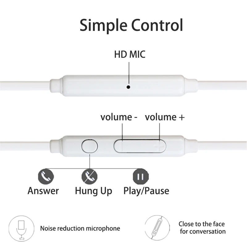 kismo 3.5mm jack stereo bass wired earphone Microphone music Earphone for Samsung Galaxy S7 S6 Edge A3 J5 Handsfree Earbuds | Электроника