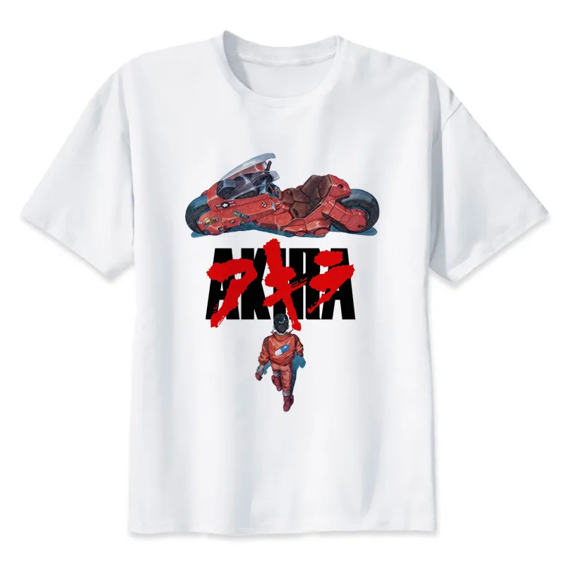 Akira Футболка мужская футболка модная с круглым вырезом белые футболки для мужчин