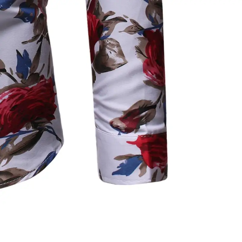 Dress Men's Shirt Hawaiian Casual Floral Blouse Men Brand clothing Long Sleeve Flower Social Shirt Male Black White
Dress Men's Shirt Hawaiian Casual Floral Blouse Men Brand clothing Long Sleeve Flower Social Shirt Male Black White