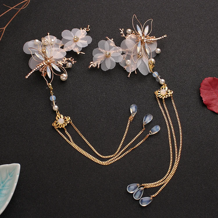 Costume headdress Hanfu accessories fairy air Su hair clip ancient style photo performance hair accessory classical hairpin
Costume headdress Hanfu accessories fairy air Su hair clip ancient style photo performance hair accessory classical hairpin