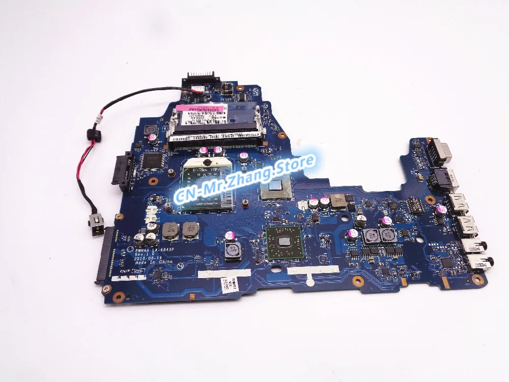 Б/у материнская плата SHELI для ноутбука Toshiba Satellite C660 C660D DDR3 PWWAA LA-6843P K000111550 DDR3
Б/у материнская плата SHELI для ноутбука Toshiba Satellite C660 C660D DDR3 PWWAA LA-6843P K000111550 DDR3