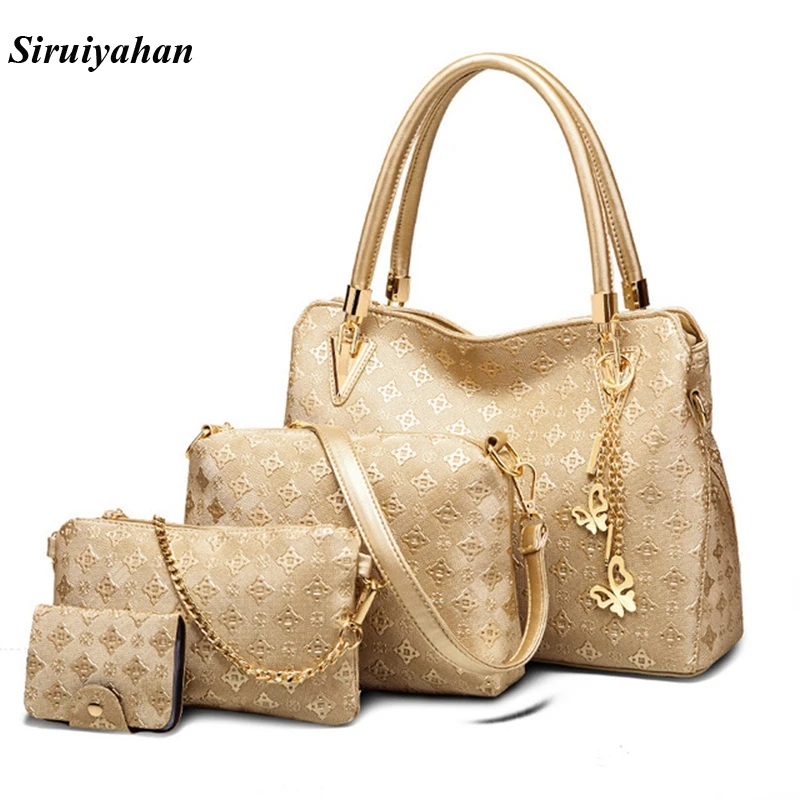 Luxury Handbags Women Bags Designer Women's Shoulder Bag 4 Pieces Top-handle Bags Set Solid High Quality Leather Tote Bag
Luxury Handbags Women Bags Designer Women's Shoulder Bag 4 Pieces Top-handle Bags Set Solid High Quality Leather Tote Bag