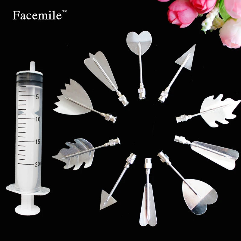 Facemile 10 шт. 3D желейные художественные инструменты Gurbias торт Jello желатиновые