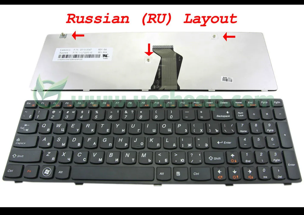 Новая клавиатура для ноутбука Lenovo G580, G580A, G585, G585A, N580, N585, N586, черная клавиша, черная рамка, русская версия-25-013347
Новая клавиатура для ноутбука Lenovo G580, G580A, G585, G585A, N580, N585, N586, черная клавиша, черная рамка, русская версия-25-013347