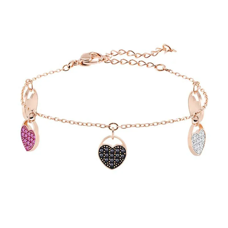 Женские браслеты-подвески 1:1 Swa, романтические украшения в стиле бохо с креативным сердцем, 2019
Женские браслеты-подвески 1:1 Swa, романтические украшения в стиле бохо с креативным сердцем, 2019