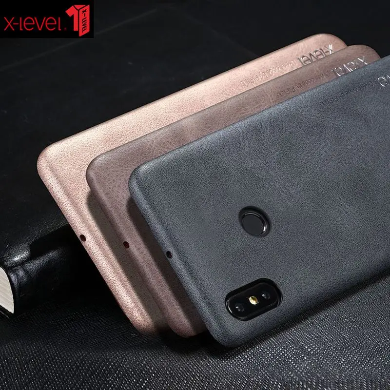 Винтажный чехол X Level для телефона Xiaomi Mi 8 Mi8 Se Lite Plus роскошный противоударный