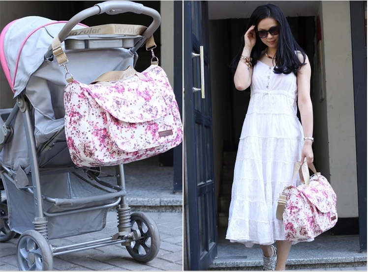 Flower Diaper Bags Waterproof Mommy Shoulder Bag Antibacterial Multifunction Maternity Travel Bag Handbag Free Drop Shipping
Flower Diaper Bags Waterproof Mommy Shoulder Bag Antibacterial Multifunction Maternity Travel Bag Handbag Free Drop Shipping