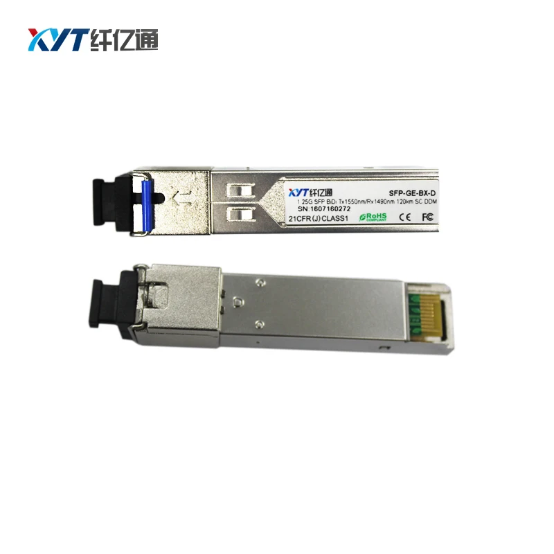 1 пара волоконно-оптических модулей приемопередатчика WDM BIDI SFP 1000 м 120 км SC оптический трансивер
1 пара волоконно-оптических модулей приемопередатчика WDM BIDI SFP 1000 м 120 км SC оптический трансивер