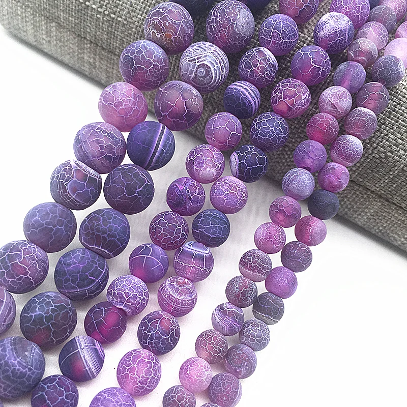 Wholesale 6/8/10mm Frost Cracked Dream Fire Dragon Veins Round Loose Bead For Jewelry Making 15" Diy Bracelet&Necklace #06
Wholesale 6/8/10mm Frost Cracked Dream Fire Dragon Veins Round Loose Bead For Jewelry Making 15" Diy Bracelet&Necklace #06