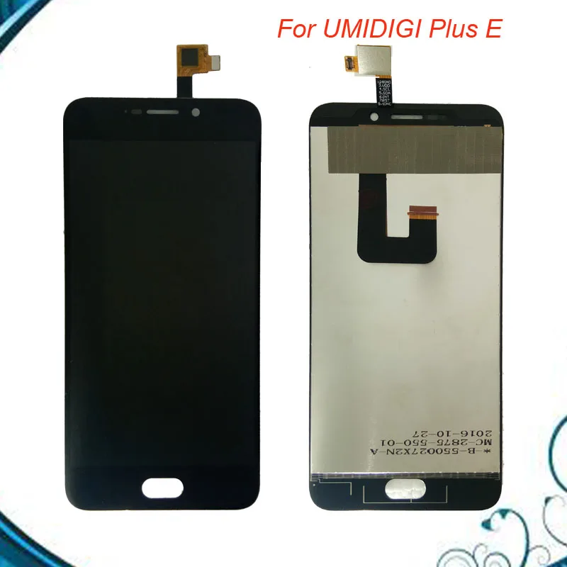 Черный Для Umi Plus E ЖК-дисплей и инструмент для ремонта сенсорного экрана в сборе