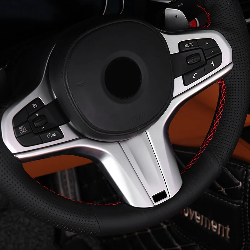 ABS Chrome For BMW 5 Series G30 2017 2018 Car Steering Wheel Decoration Cover Trim Auto Interior Moldings Accessories Styling
ABS Chrome For BMW 5 Series G30 2017 2018 Car Steering Wheel Decoration Cover Trim Auto Interior Moldings Accessories Styling