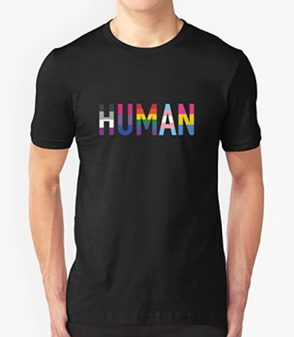 Human T Shirt Lgbt Pride Lesbian Funny Scfi Birthday Present Gift Gay Rainbow Hot Sale 2019 New Fashion Brand O-Neck Men T Shirt
Human T Shirt Lgbt Pride Lesbian Funny Scfi Birthday Present Gift Gay Rainbow Hot Sale 2019 New Fashion Brand O-Neck Men T Shirt