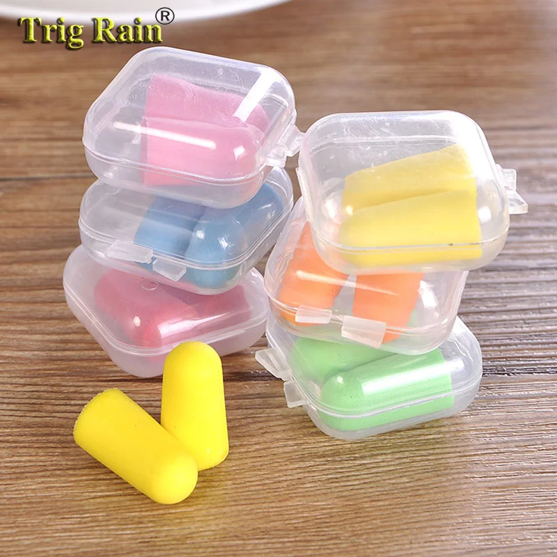 2pcs/box Soft Sleep Soundproof Sponge Sleeping Memory Foam Ear Caps Cups Plugs Travel Noise Prevention Earplugs Noise Reduction
2pcs/box Soft Sleep Soundproof Sponge Sleeping Memory Foam Ear Caps Cups Plugs Travel Noise Prevention Earplugs Noise Reduction
