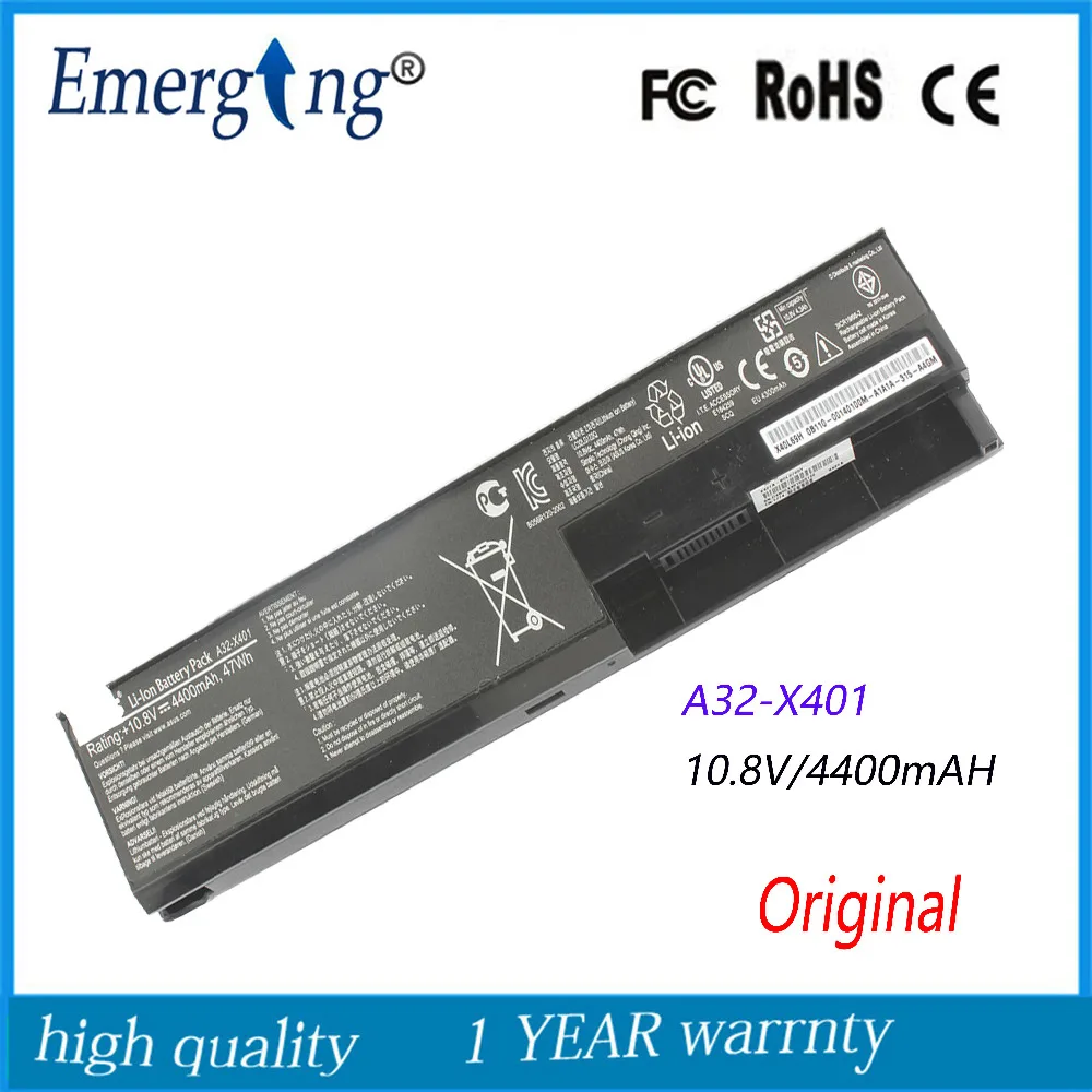 Новый оригинальный 47Wh Аккумулятор для ноутбука Asus X301 X401 X501 X301A X401A X501A A31 F301 F301A F301A1