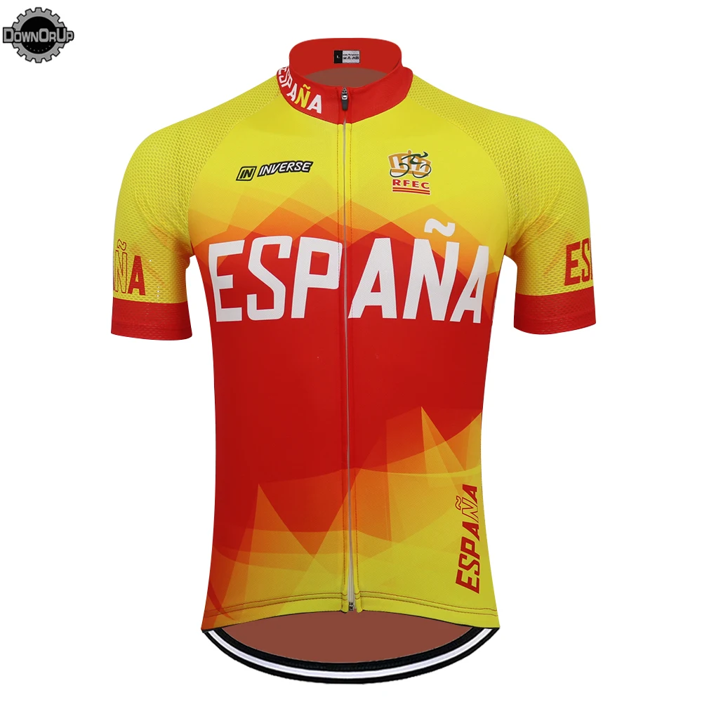 Spain cycling jersey bike wear jersey men short sleeve ropa ciclismo team cycling clothing maillot ciclismo clothes
Spain cycling jersey bike wear jersey men short sleeve ropa ciclismo team cycling clothing maillot ciclismo clothes