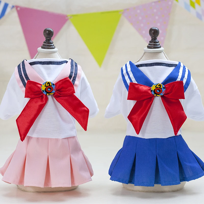 Tangpan Fashion Bow-Knot Student Cosplay Pet Costume Dog Skirt Camp Christmas Holiday Party Dress Puppy Campus Apparel Clothes
Tangpan Fashion Bow-Knot Student Cosplay Pet Costume Dog Skirt Camp Christmas Holiday Party Dress Puppy Campus Apparel Clothes