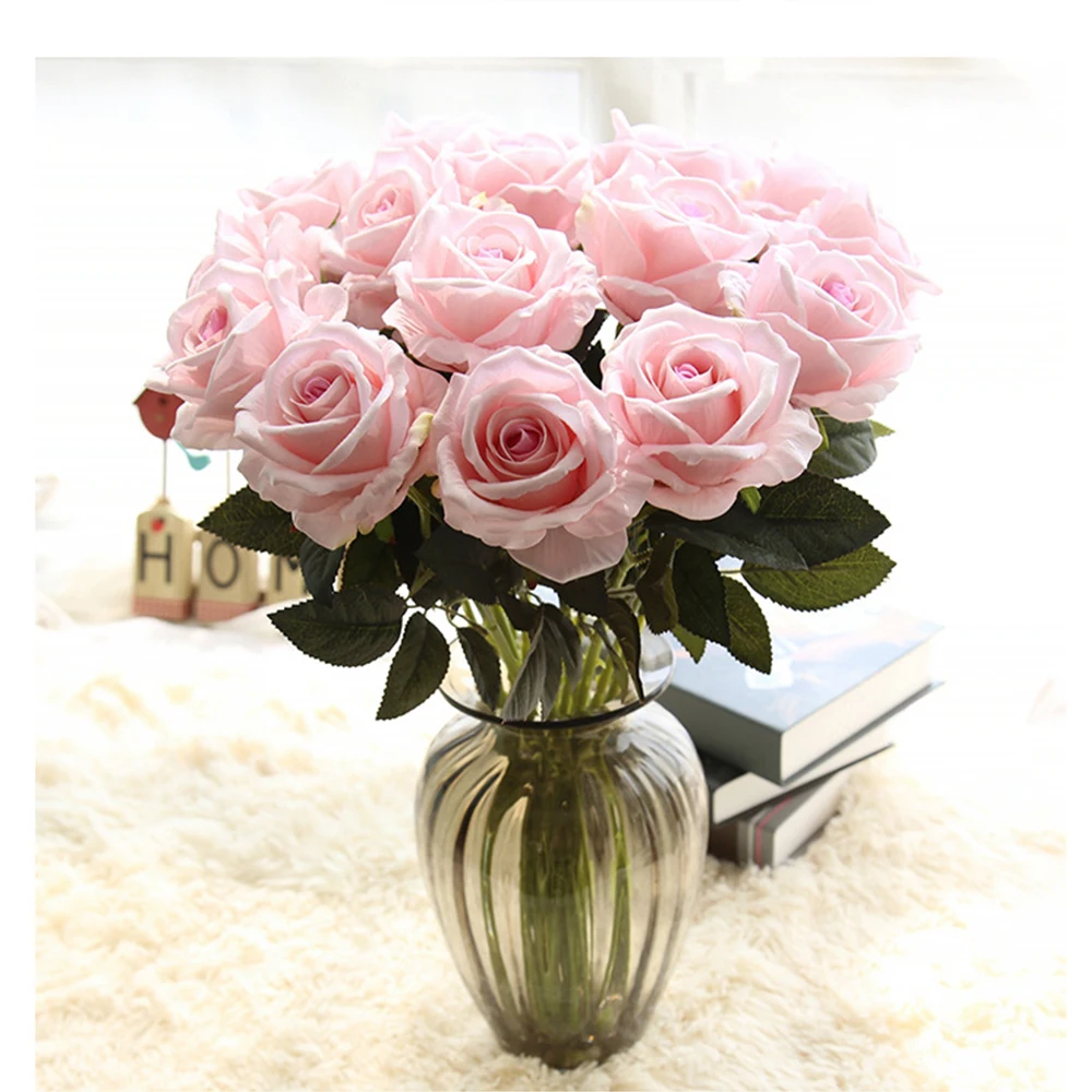 10pcs/lots Floral Rose Artificial Flowers Silk Flowers Rose Wedding Bouquet Home Decor Party Flowers Bridesmaid
10pcs/lots Floral Rose Artificial Flowers Silk Flowers Rose Wedding Bouquet Home Decor Party Flowers Bridesmaid