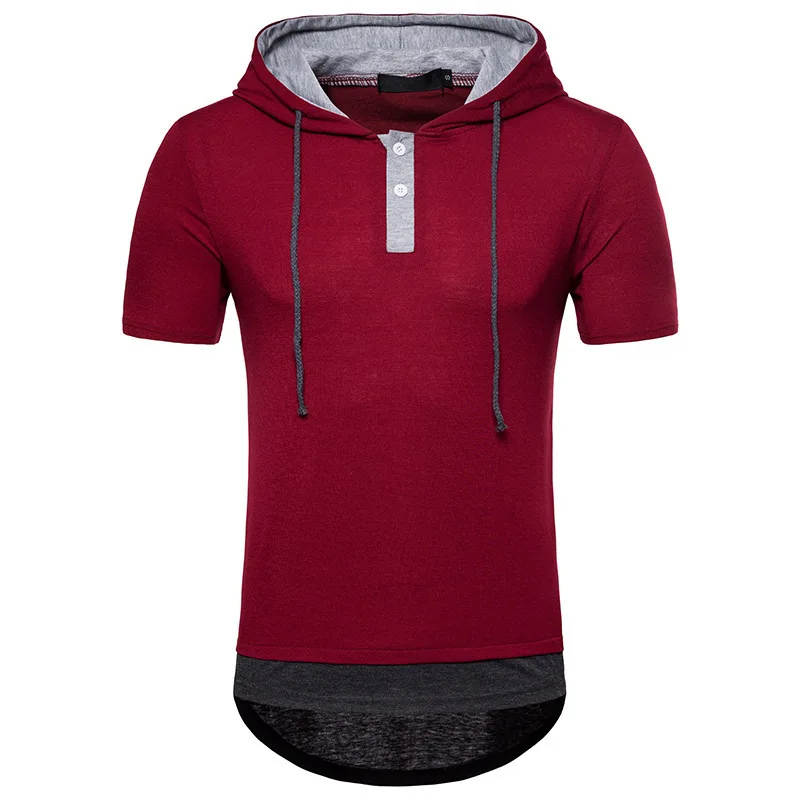 Men Fashion Tshirts Casual Hooded Short Sleeve Pullovers Hip Hop Mens Tee Shirts Men t-shirt Clothing T Brand
Men Fashion Tshirts Casual Hooded Short Sleeve Pullovers Hip Hop Mens Tee Shirts Men t-shirt Clothing T Brand