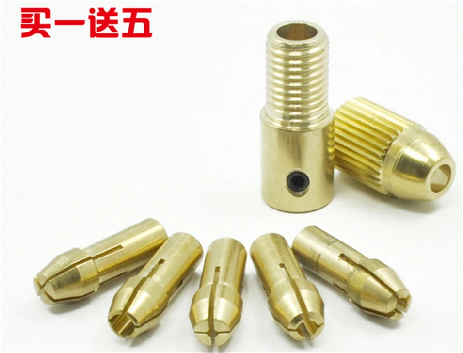 High Quality Best Price 5pcs/Set 0.5-3mm Small Electric Drill Bit Collet Micro Twist Drill Chuck Set
High Quality Best Price 5pcs/Set 0.5-3mm Small Electric Drill Bit Collet Micro Twist Drill Chuck Set